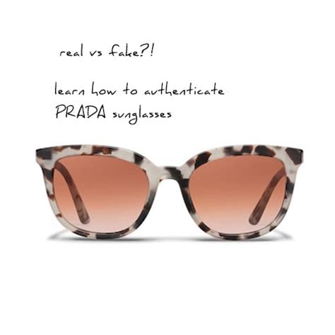 how to authenticate prada sunglasses.